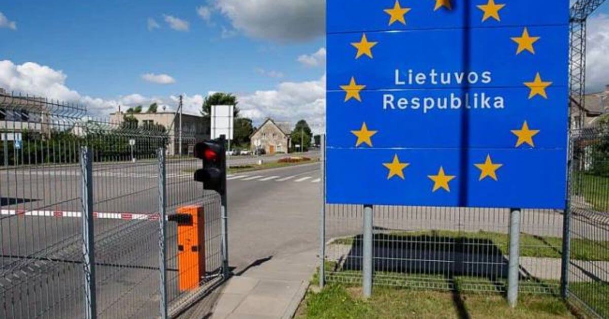 Въезд в Литву через Мядининкай приостановлен