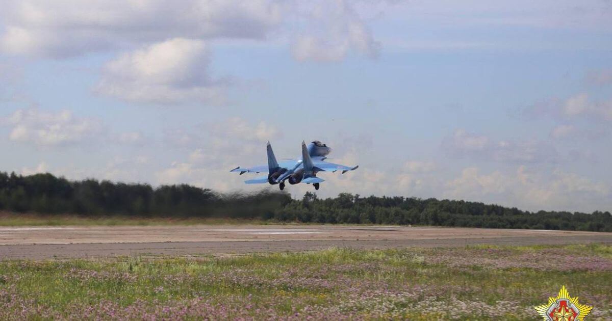 В ВВС Беларуси прошла очередная проверка боеготовности