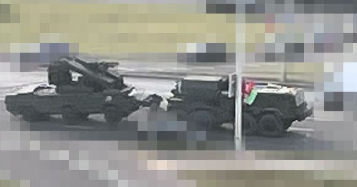 One of the SAM systems broke down on its way to the parade rehearsal in Minsk