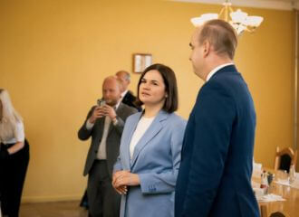 Святлана Ціханоўская дамовілася з універсітэтам Даўгаўпілса пра бюджэтныя месцы для беларусаў і спрошчанае стаўленне да апостылю