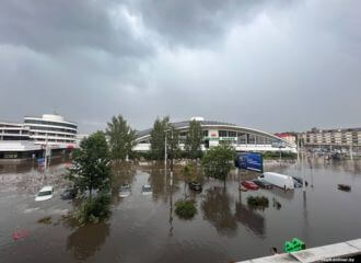 Метеорологи: Это был сильнейший ливень в истории Минска