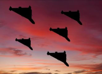 Минимум 6 «шахедов» за сутки зашли в Беларусь, 1 прошёл 170+ км по югу страны