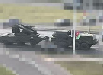 Один из ЗРК сломался, не доехав до репетиции парада в Минске