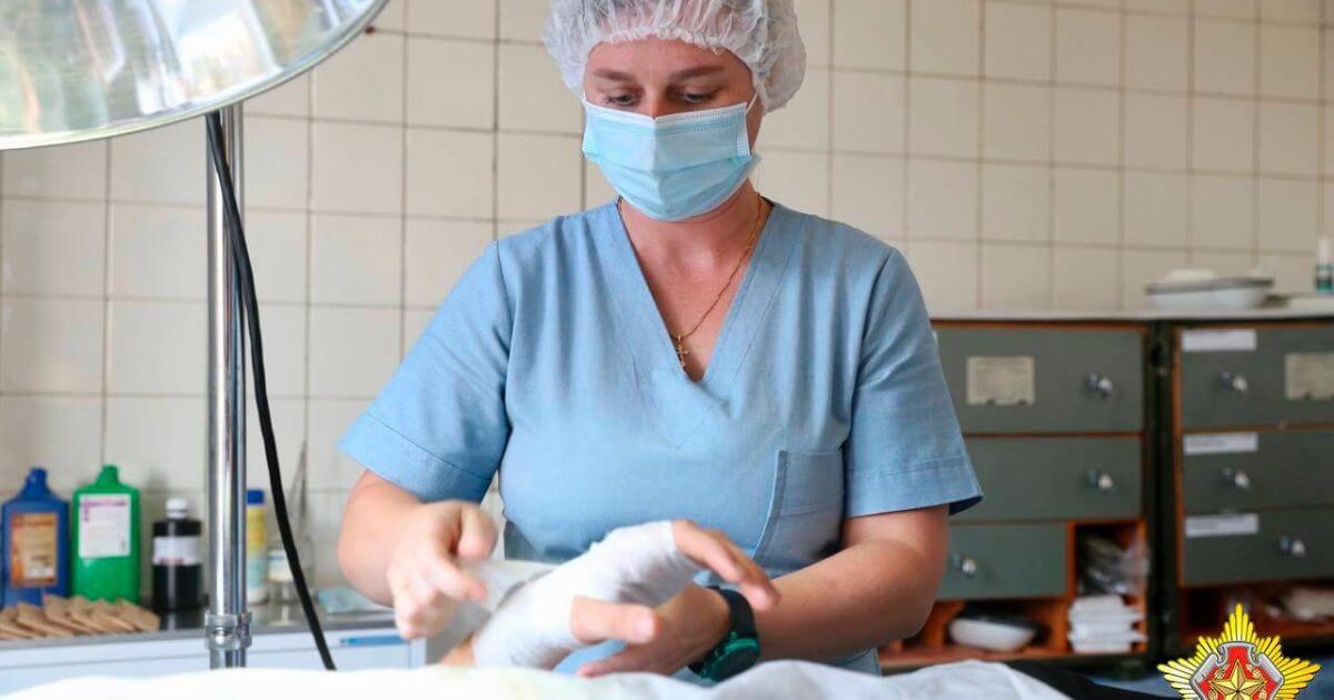 В Гомельскую область перебросили медицинский отряд спецназначения 