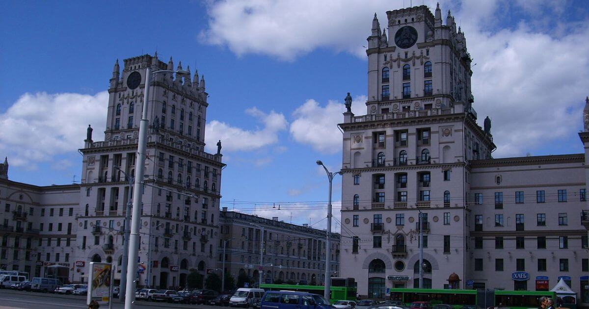 В Минске был слышен взрыв