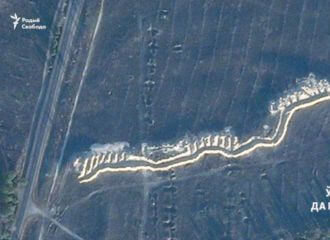 Новая «лінія Хрэніна» з’явілася за 6 км ад мяжы з Літвой? Апублікаваны новыя спадарожнікавыя здымкі